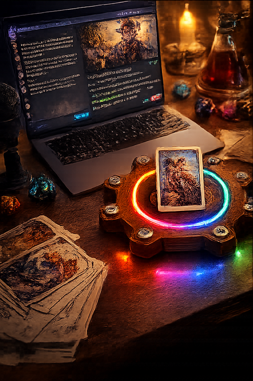 Magister Oraculum im Zusammenspiel mit KI-Chat